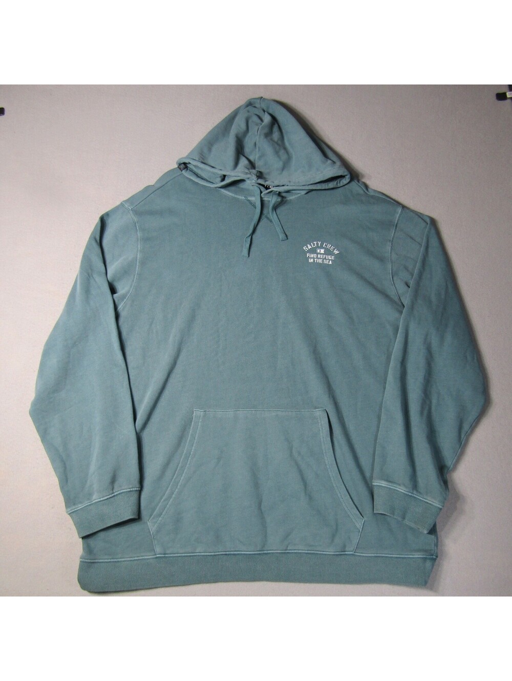 NWT Salty Crew Even Keel Vintage Fleece Hoodie Men's XL Hydro
